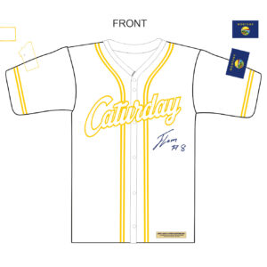 Fan Baseball Jersey - Ghost Gold Rush front