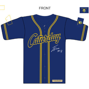 Fan Baseball Jersey - Throwback Royal