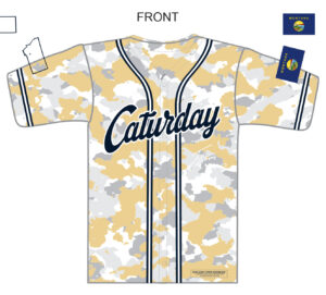 Fan Baseball Jersey - Throwback Royal
