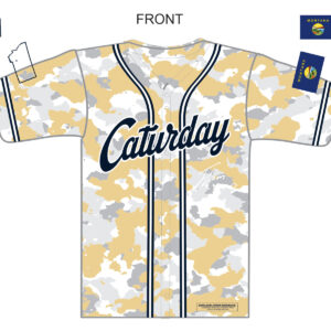 Fan Baseball Jersey - Throwback Royal