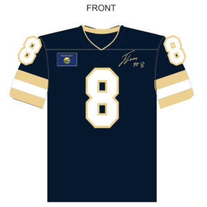 Fan Cut Football Jersey - Navy